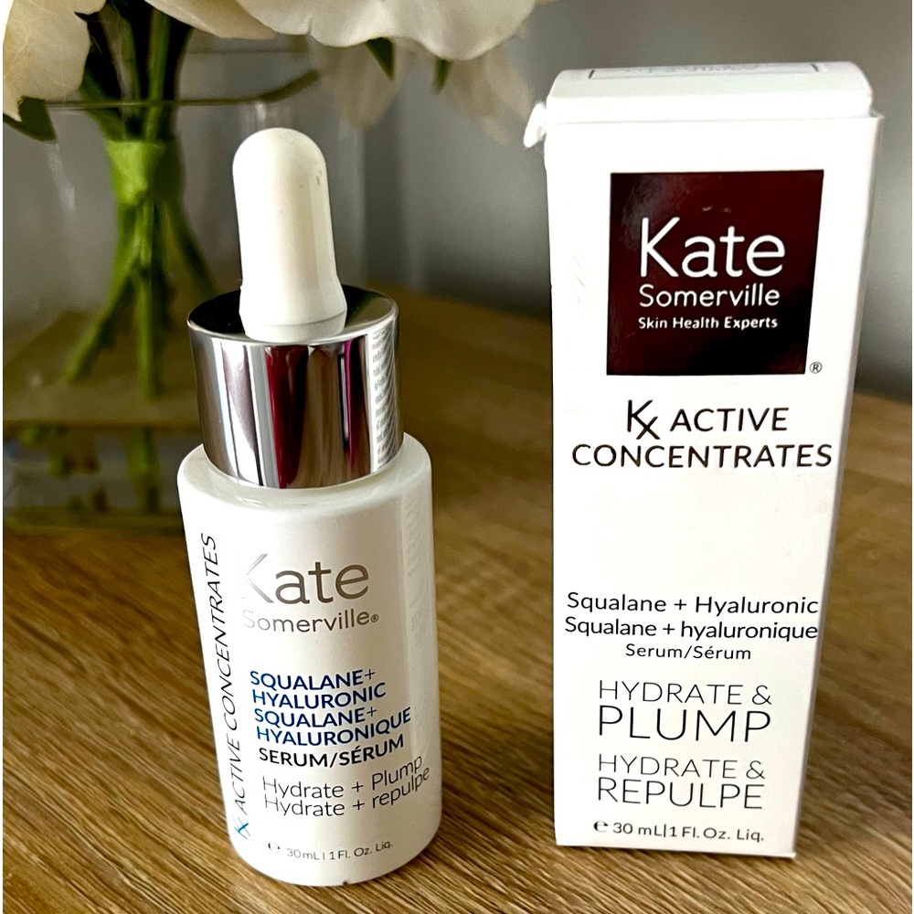 Kate Somerville KX Squalane + Hyaluronic Serum  NEW full size 1oz